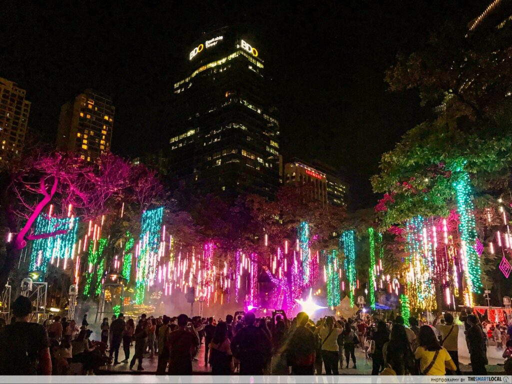 ayala triangle festival of lights