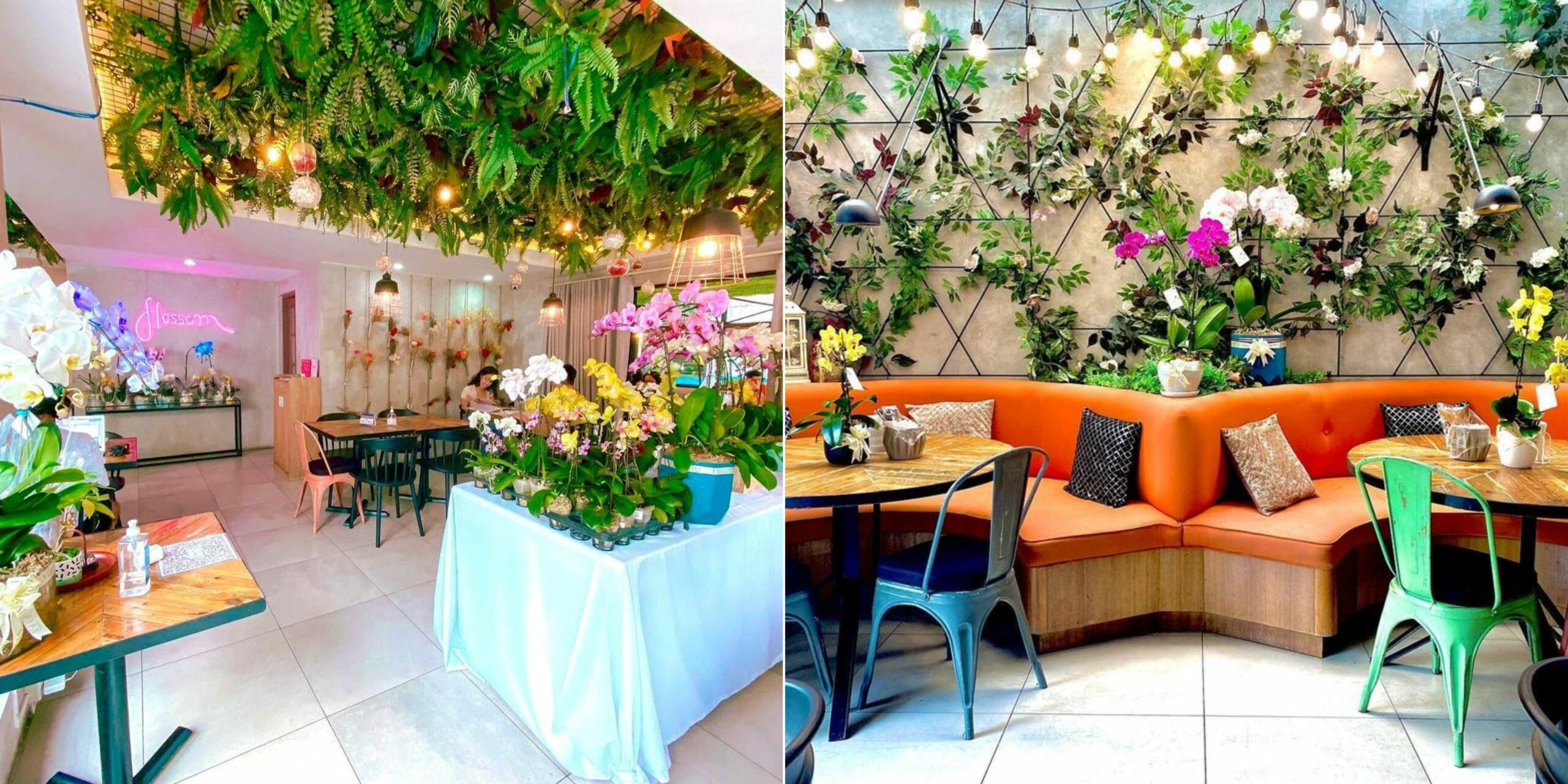Flower-themed cafes - Flossom Kitchen + Bar