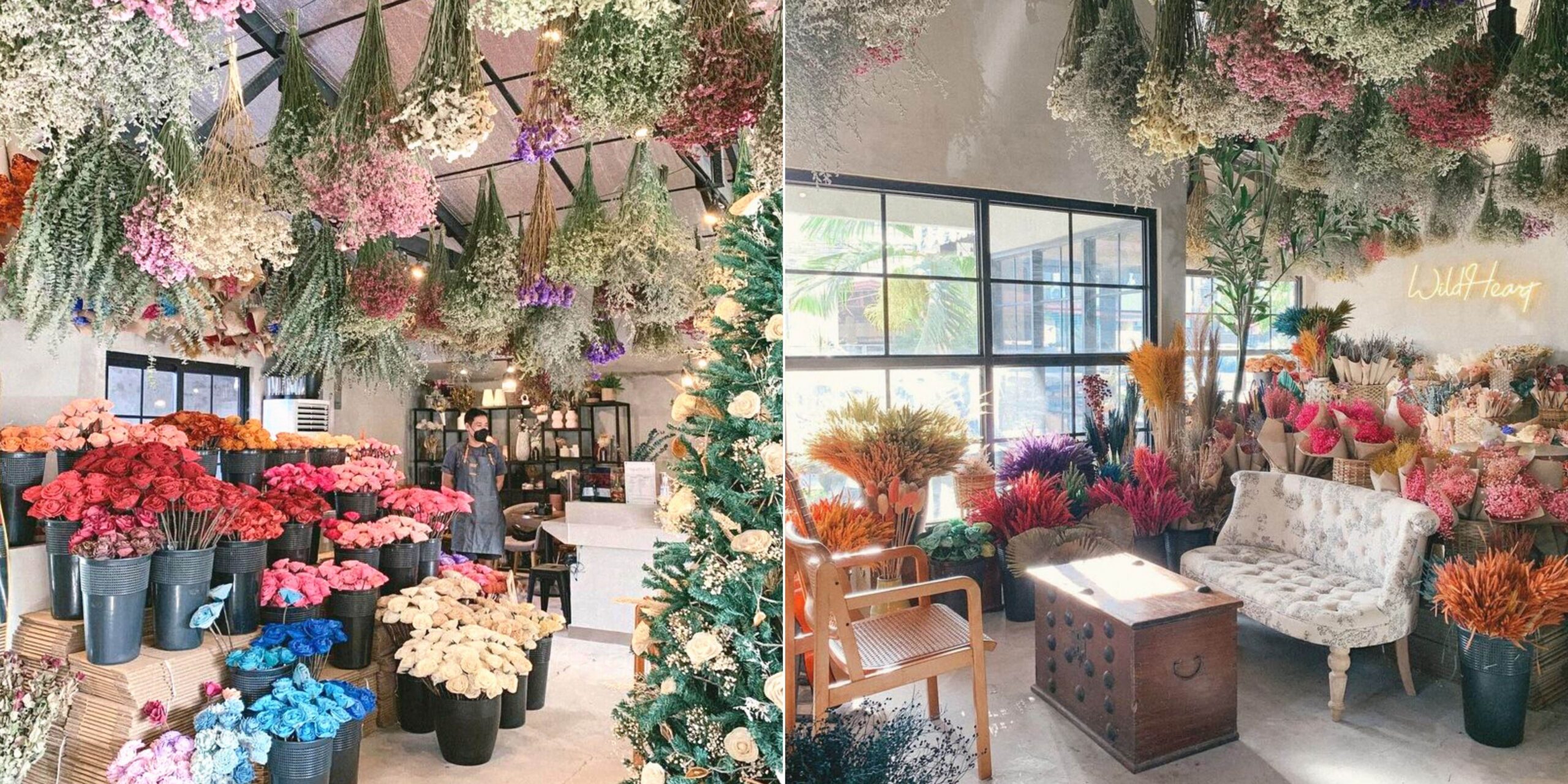 Flower-themed cafes - Wildheart Flower Shop + Cafe-min