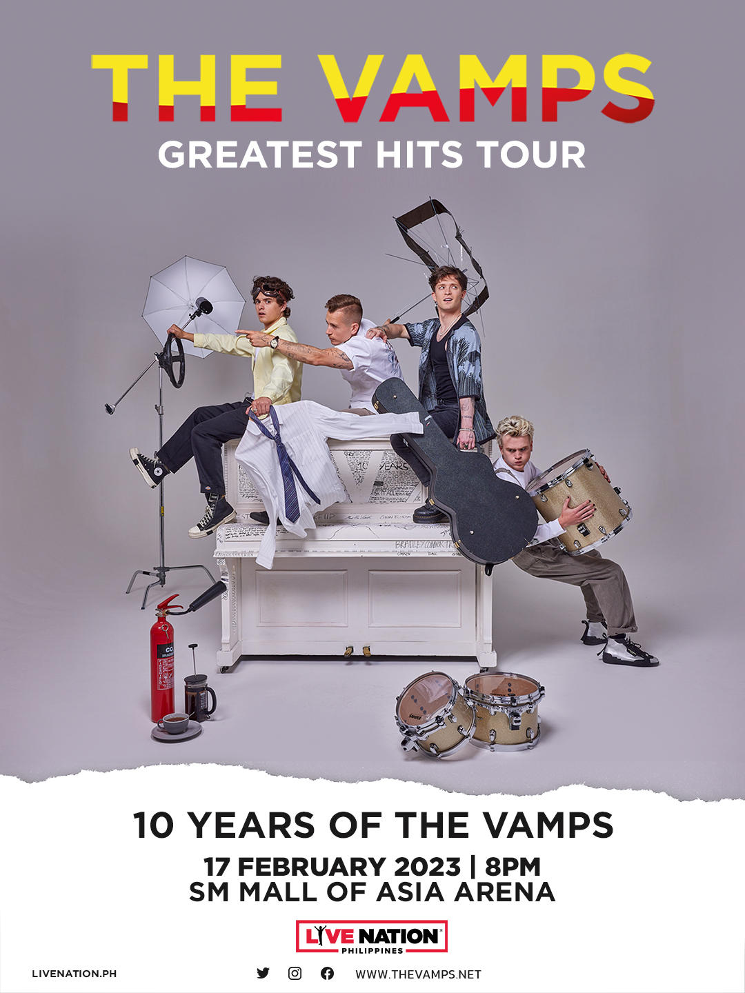 Mga Dapat Gawin Pebrero - The Vamps Greatest Hits Tour