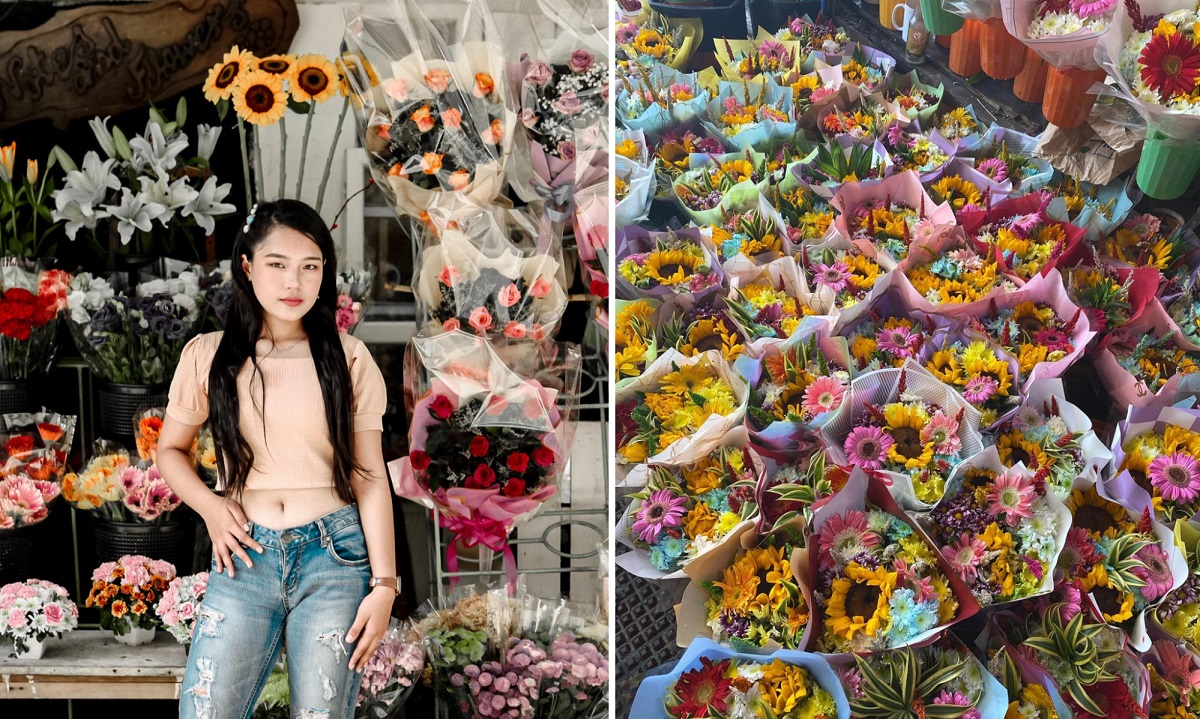 dangwa flower market