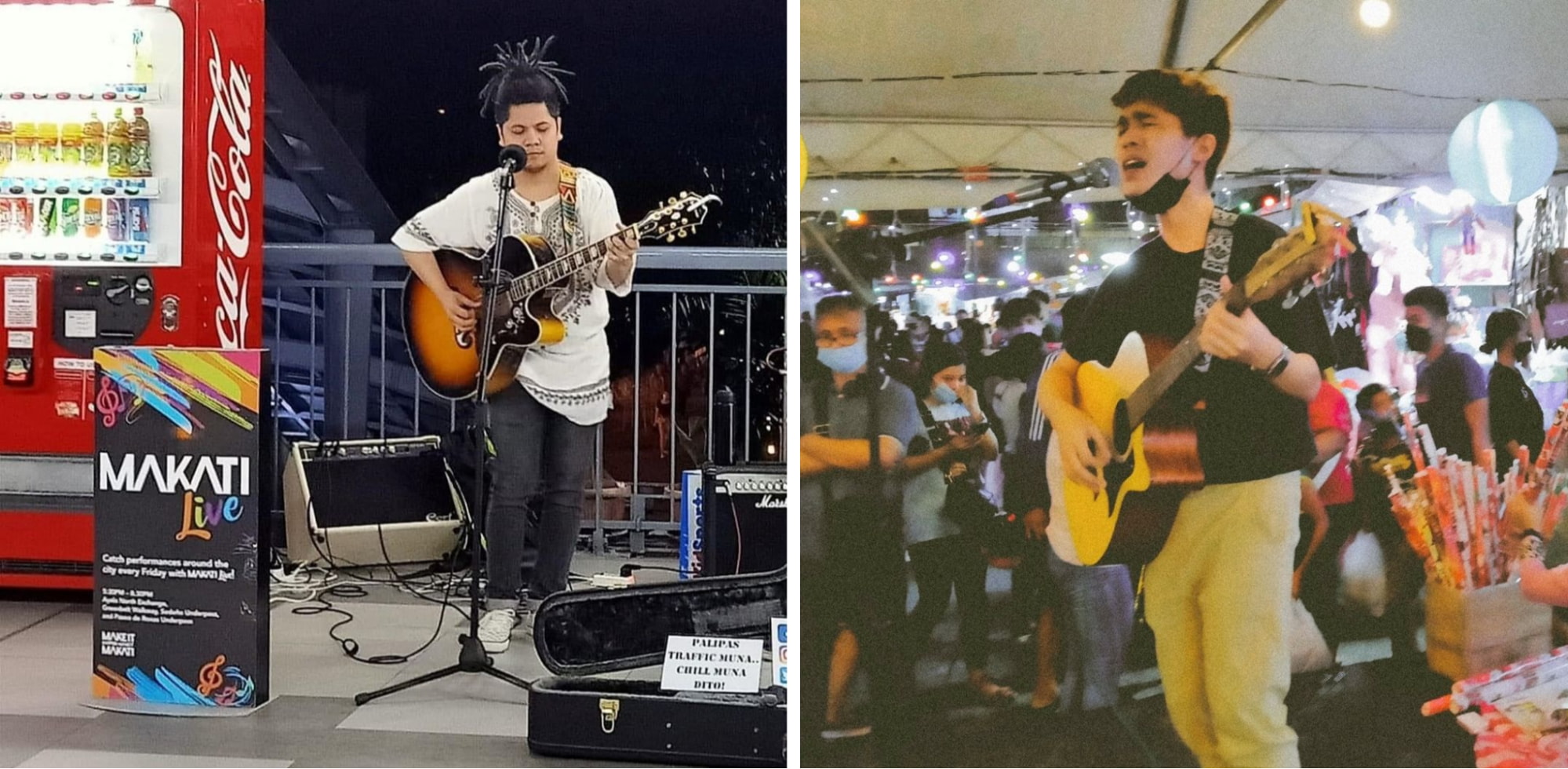 things to do in makati - buskers