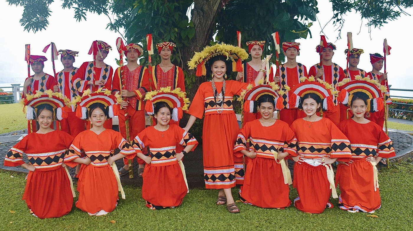 A team of Kaamulan Festival dancers in Bukidnon