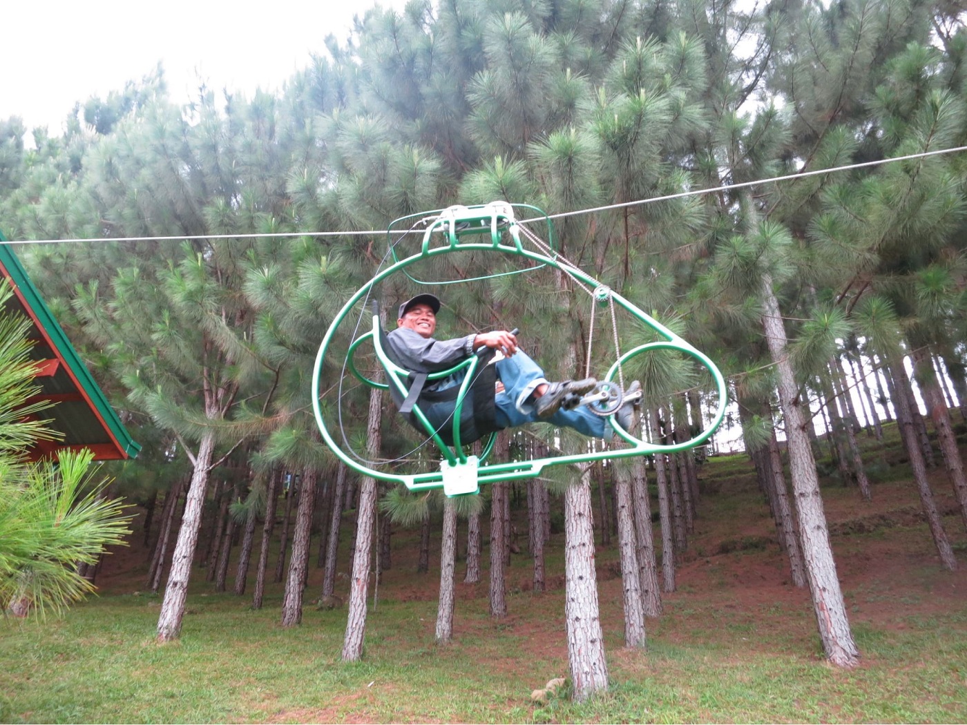 Dahilayan Forest and Adventure Park Flying Lizard Canopy Glider