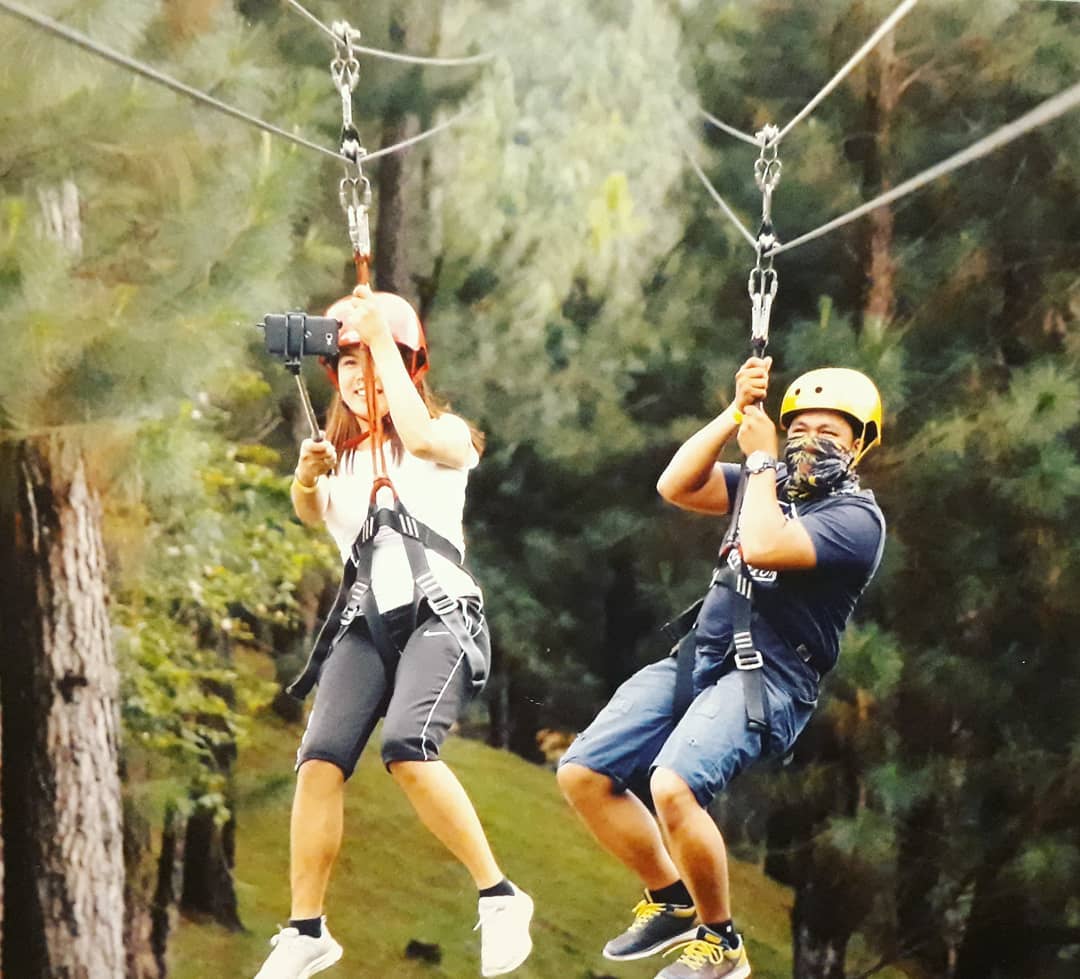 Dahilayan Forest and Adventure Park dual zipline