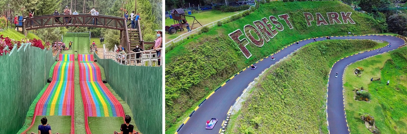Dahilayan Forest and Adventure Park luge ride track