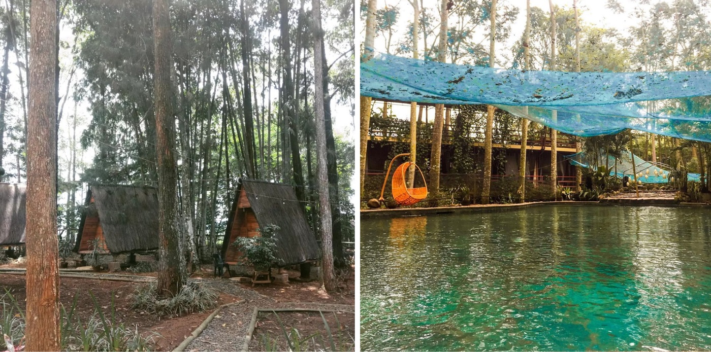 Kampo Juan accommodations and pool