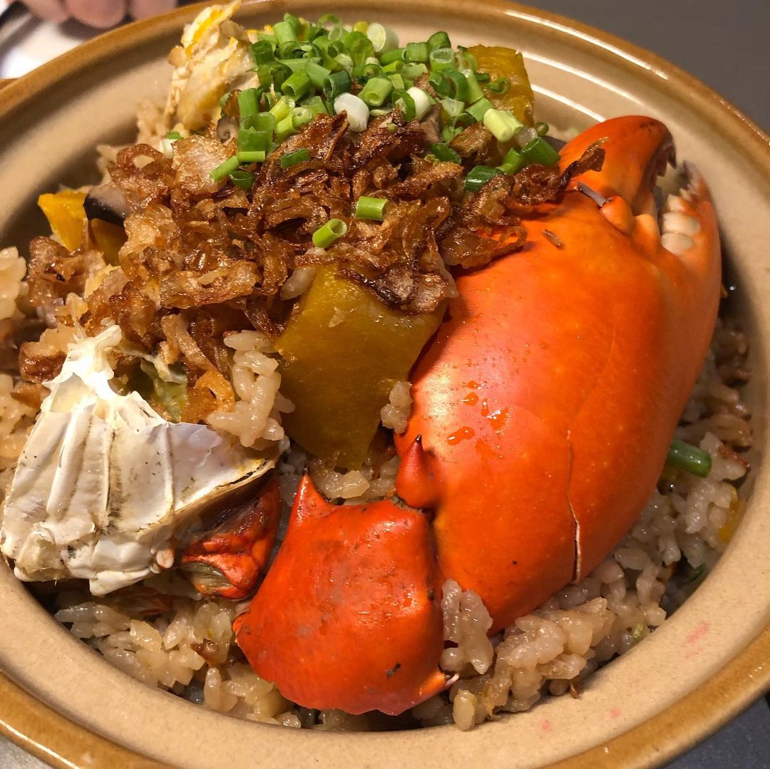 Moon Rabbit San Juan - claypot crab rice
