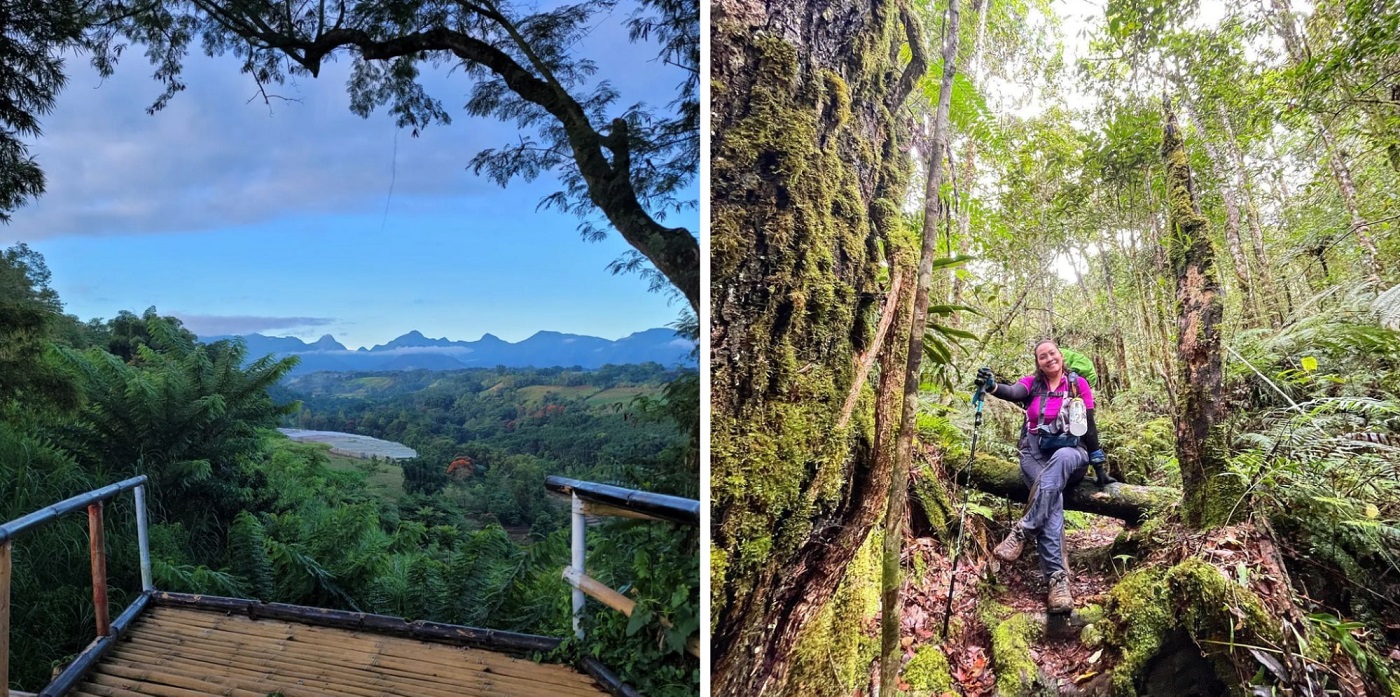 The Mount Kitanglad range and Mount Dulang Dulang