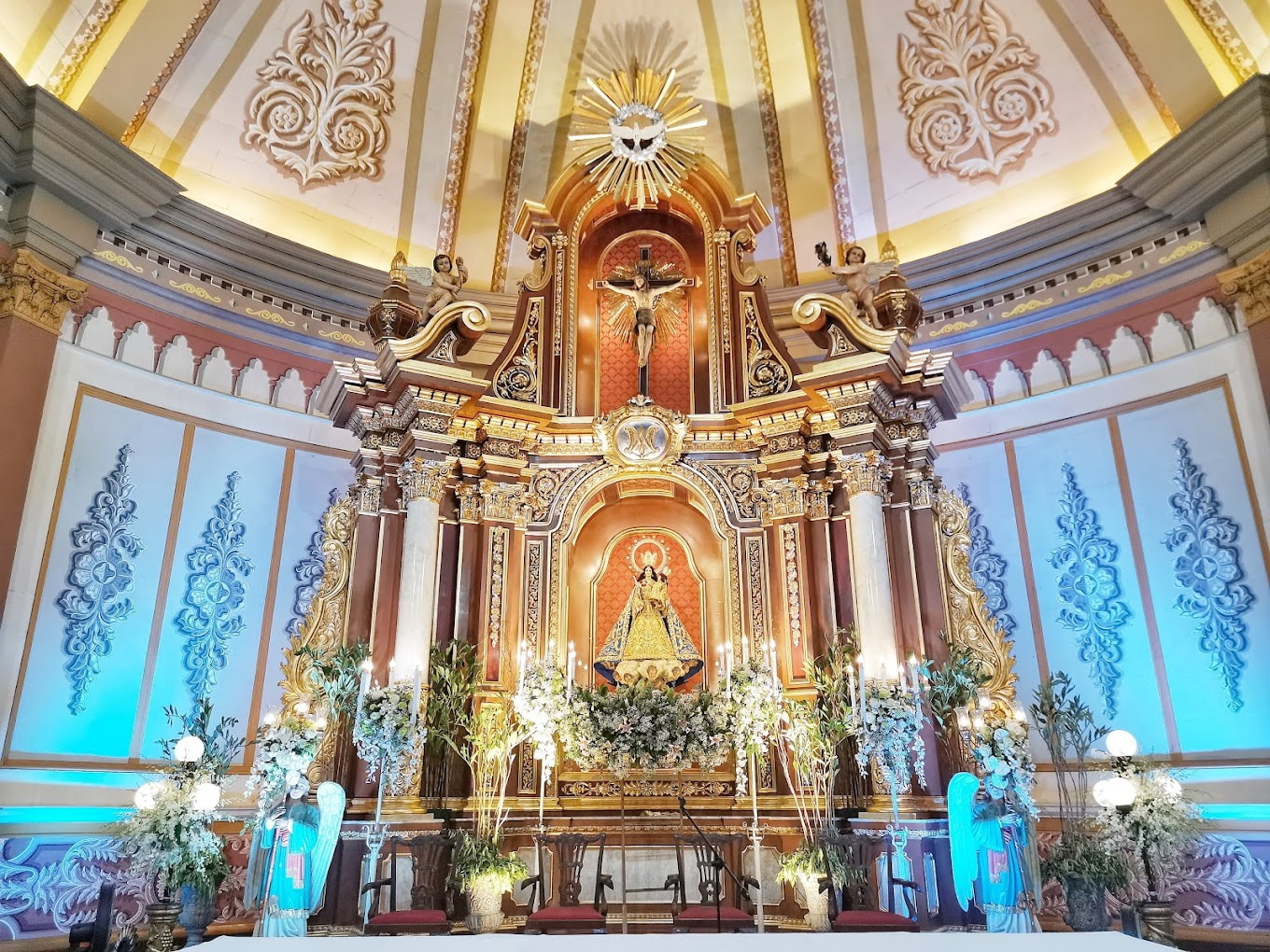 Diocesan Shrine and Parish of Our Lady of the Abandoned's Virgin Mary image