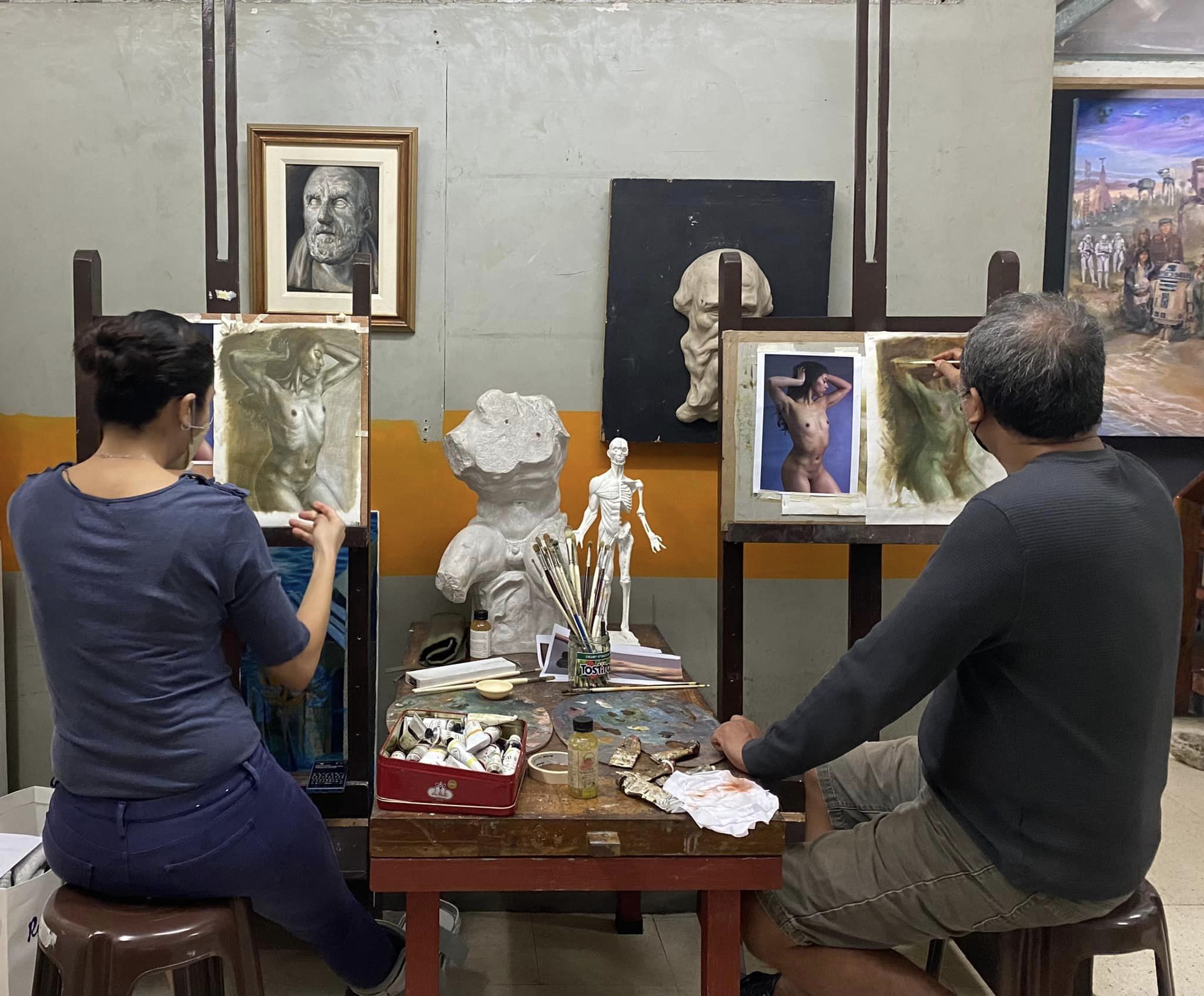Galvez Atelier Art Workshops - intensive painting