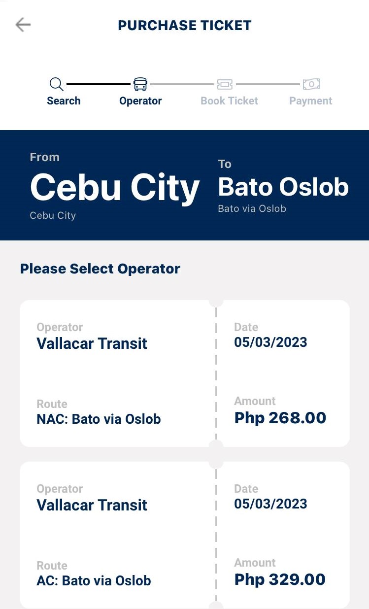 Cebu South Bus Terminal - Topline Travel app