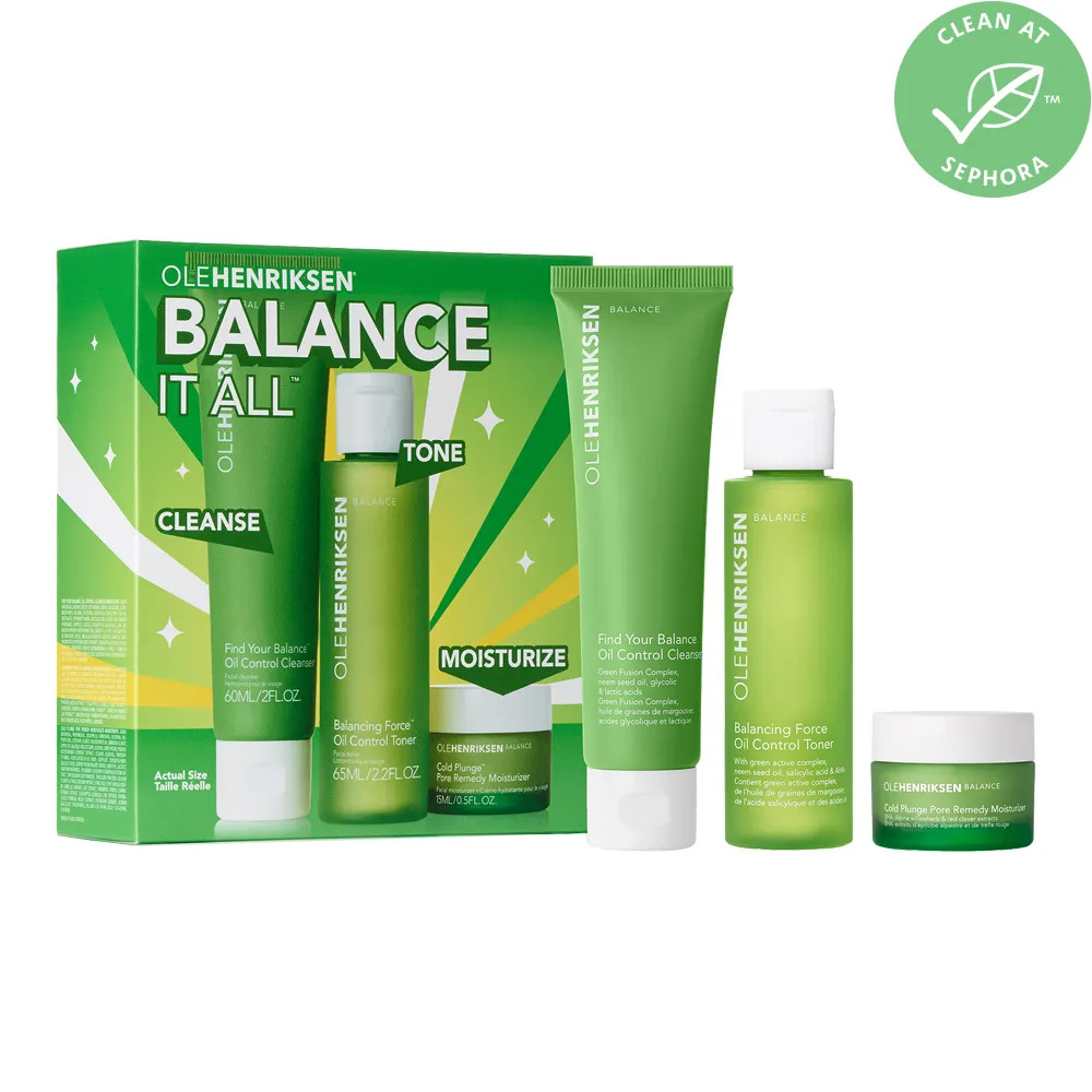Father's Day Gift Ideas - Ole Henriksen Balance It All Oil Control Pore-Refining Set
