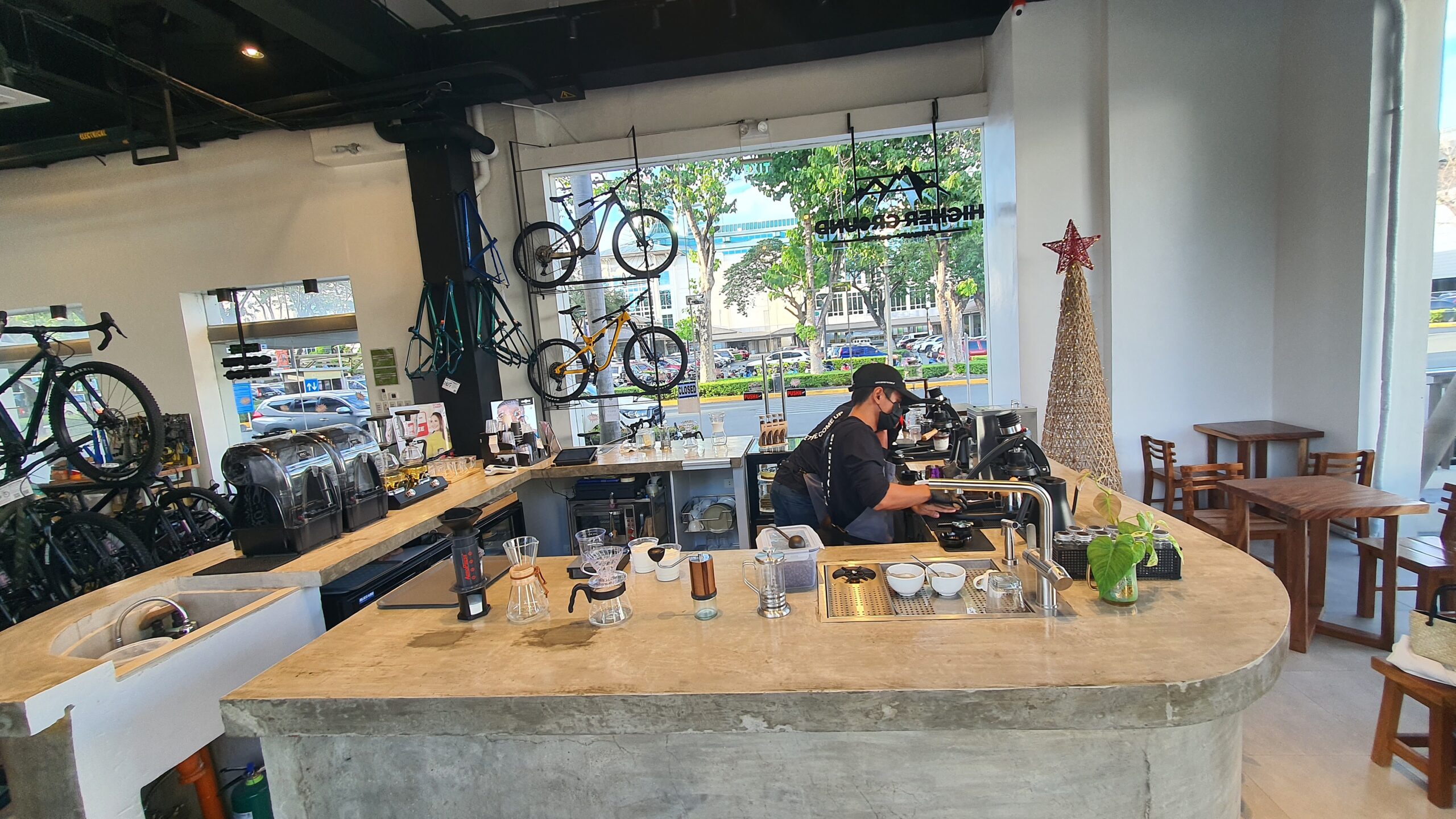 Higher Ground Specialty Coffee Alabang - different coffee brewing methods