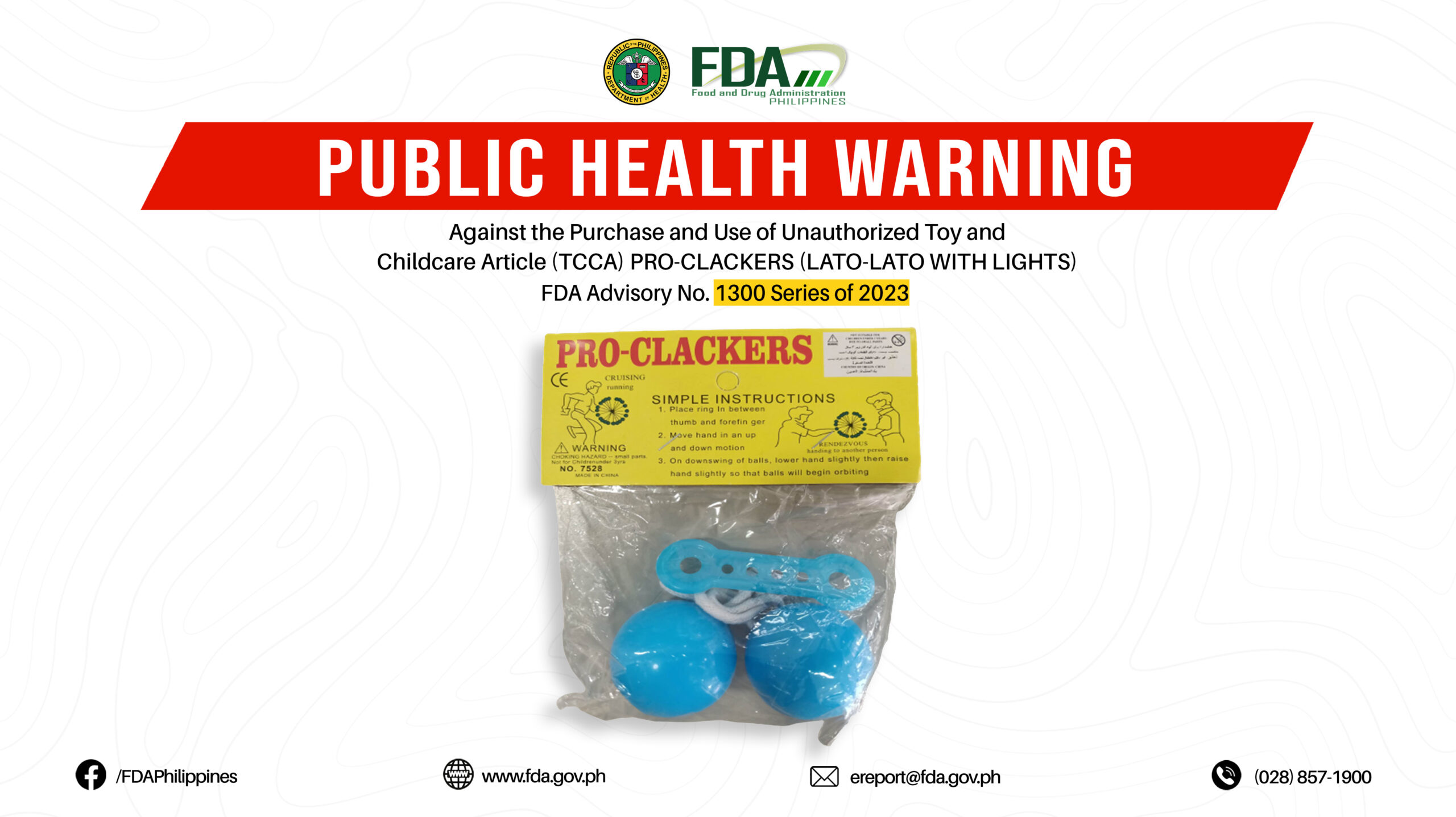 FDA Warning Lato-Lato - FDA warning on kinds of lato-lato toys