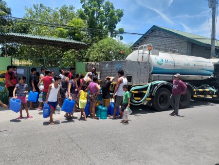 Maynilad water tanker