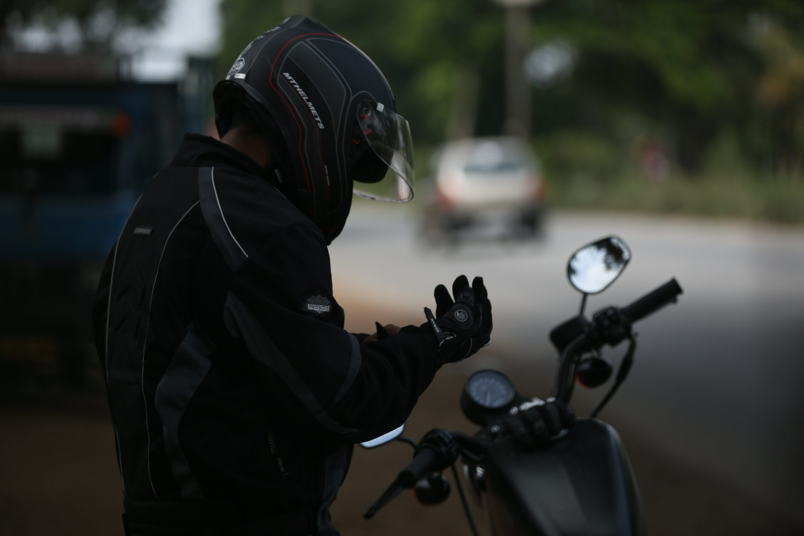 MMDA Motorcycle Riding Academy - helmet and gear