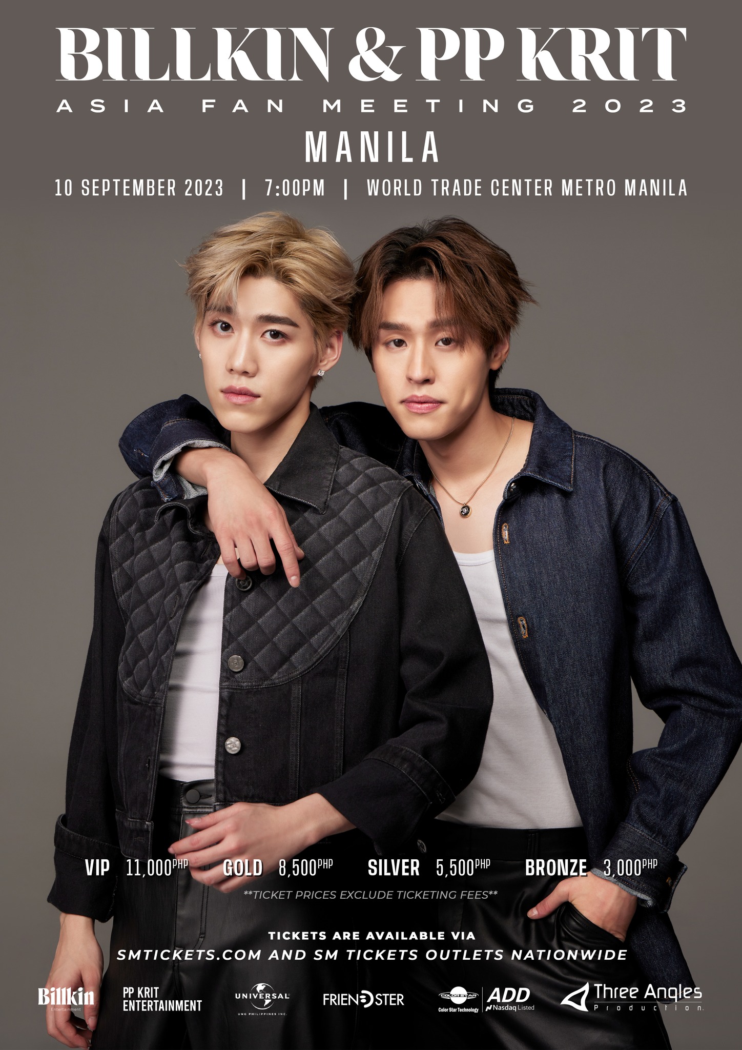 Things to do September 2023 - Billkin and PP Krit Asia Fan Meeting
