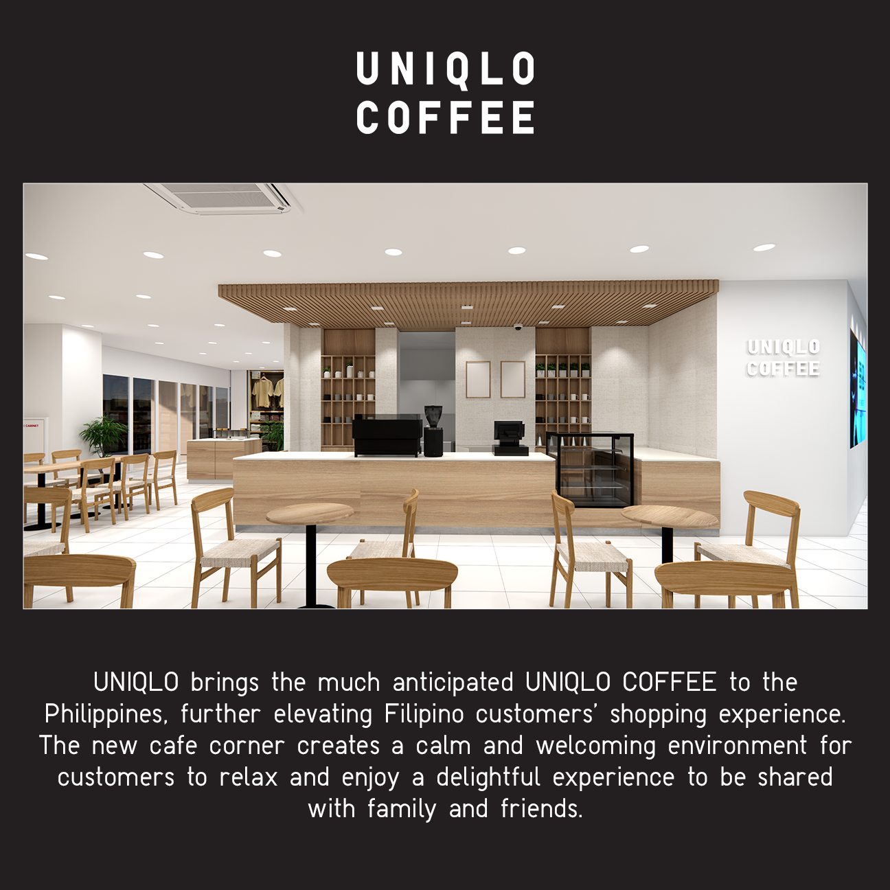 uniqlo coffee shop