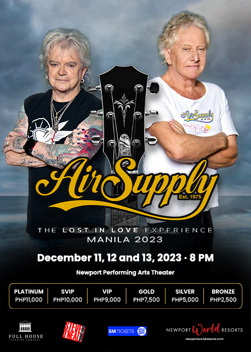 air supply the lost in love experience manila 2023
