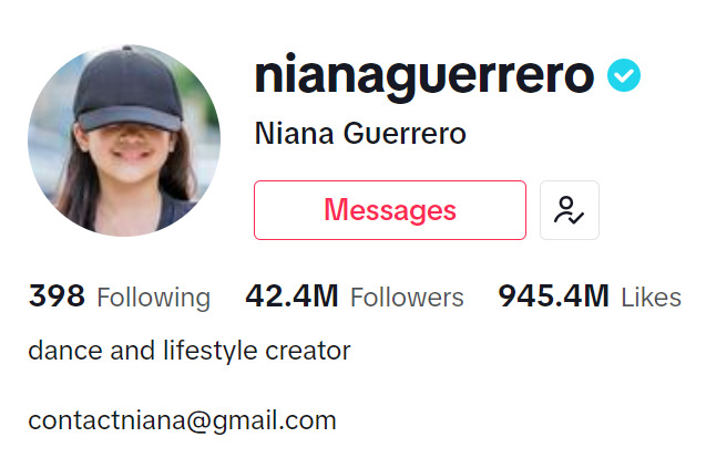 Niana Guerrero Facts - most followed Filipino Tiktoker