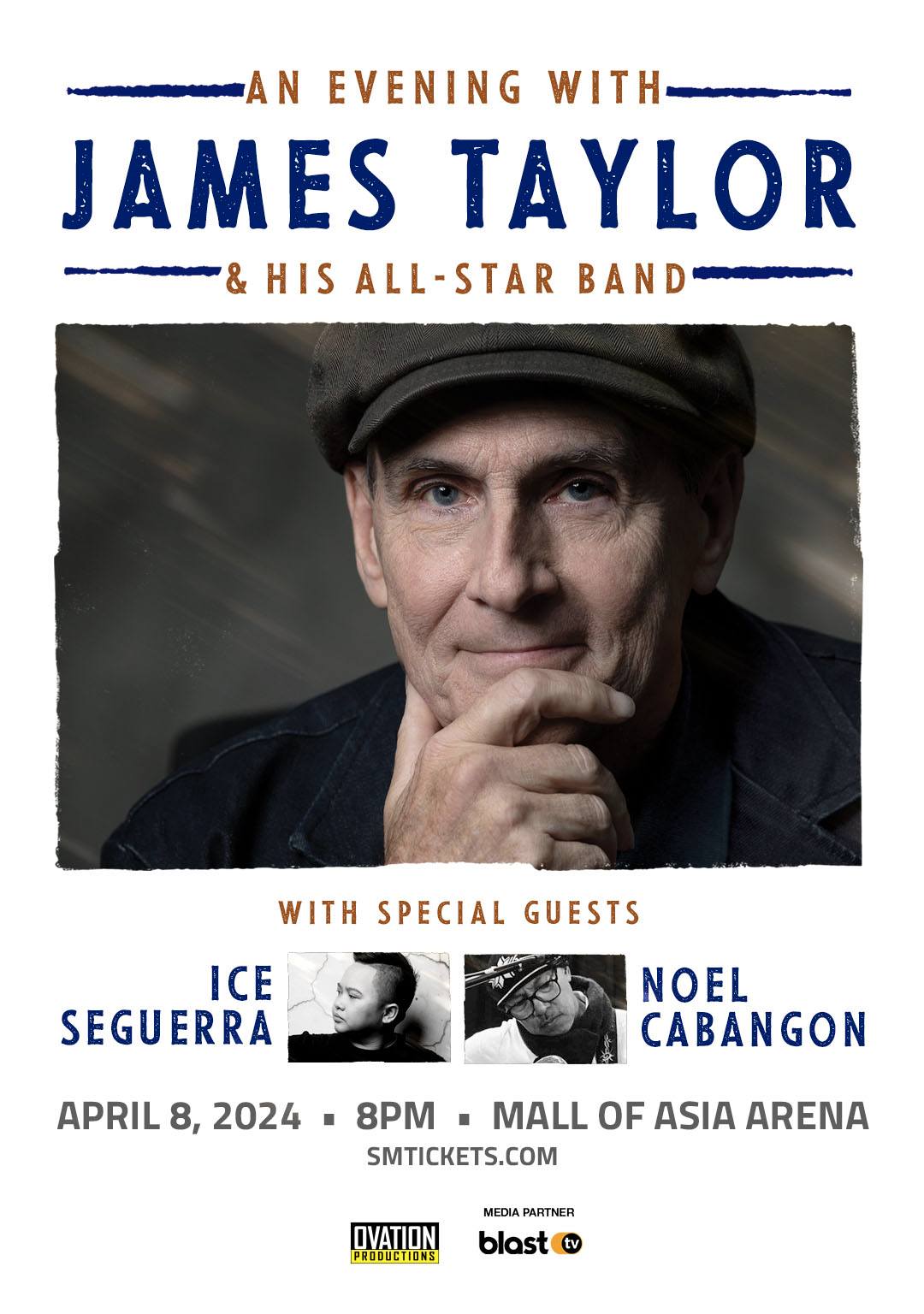 an evening with james taylor and his all-star band