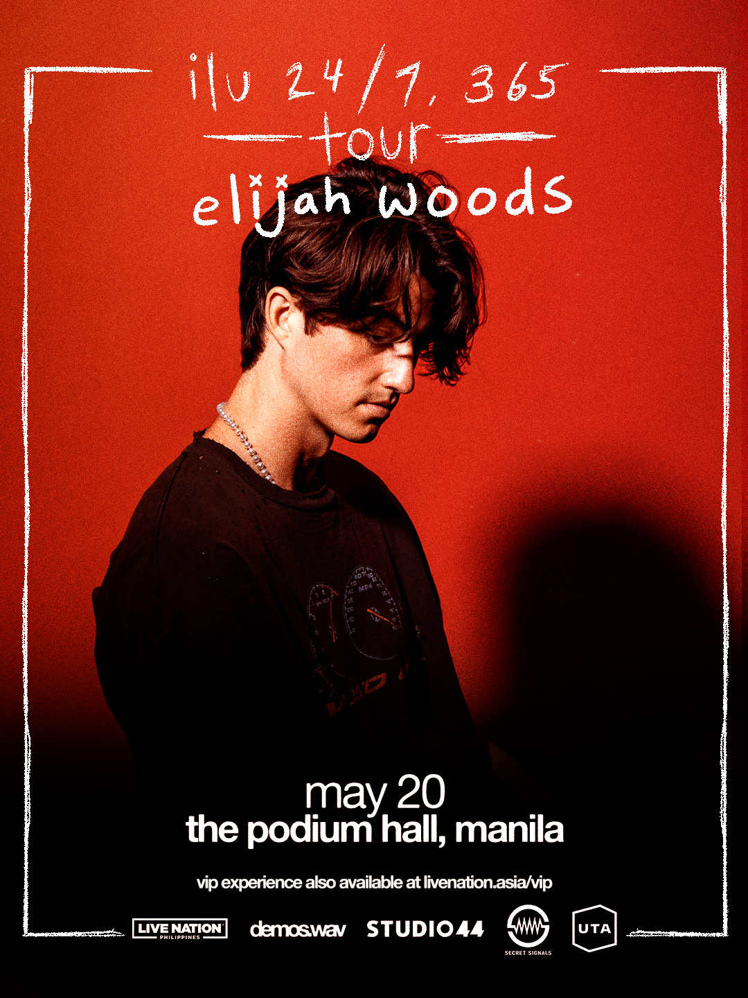 upcoming concerts philippines 2024 - elijah woods ilu 24-7, 365 tour